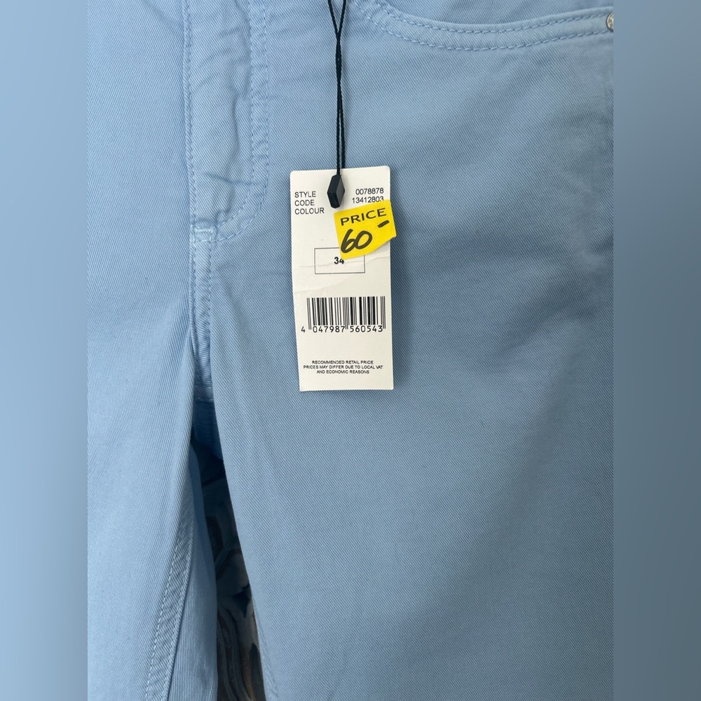 OUI Capri Stretch Slim Fit Jeans – Light Blue – Size 34 - Picture 3 of 6